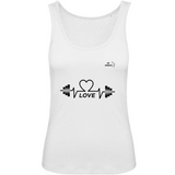 Débardeur fitgirl - love fitness - 100% coton bio